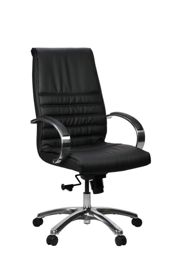 GOPW-E06ML/HL FRANKLIN Leather Chair – Medium Back - Image 4