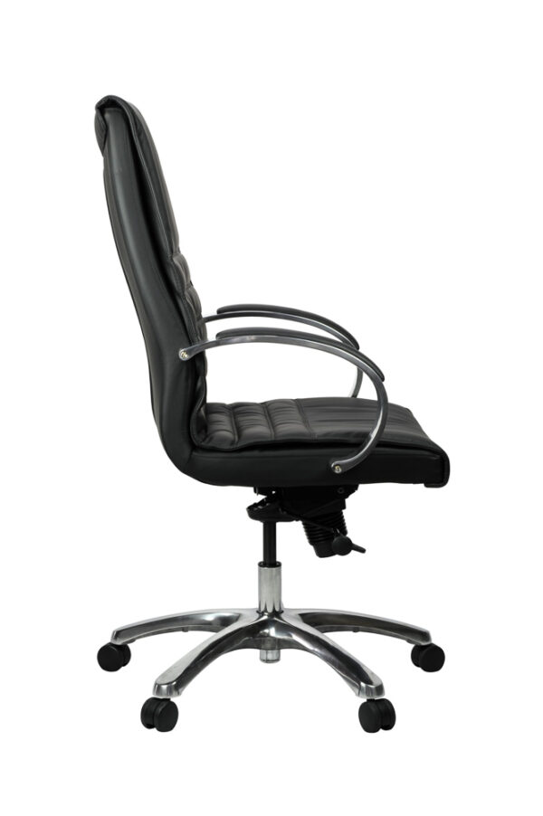 GOPW-E06ML/HL FRANKLIN Leather Chair – Medium Back - Image 3