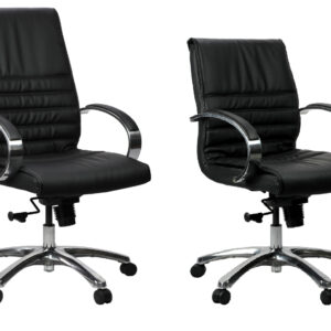 GOPW-E06ML/HL FRANKLIN Leather Chair – Medium Back