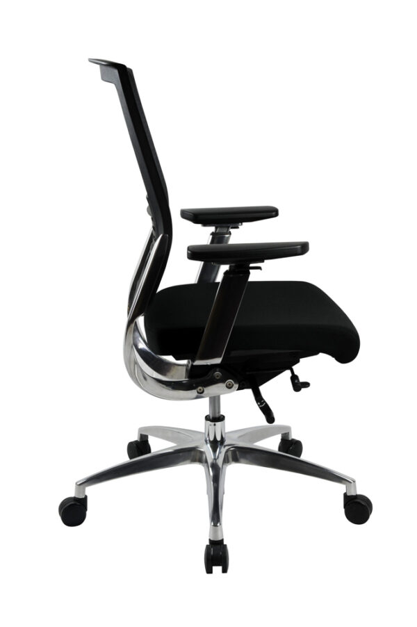 GOPZ-W14MBK FOCUS Series Mesh Chair – Medium Back - Image 9