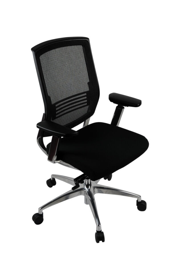 GOPZ-W14MBK FOCUS Series Mesh Chair – Medium Back - Image 7