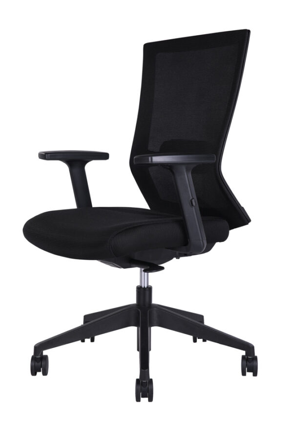 GOPS-W18MBK PORTLAND Series Mesh Chair – Medium Back - Image 3