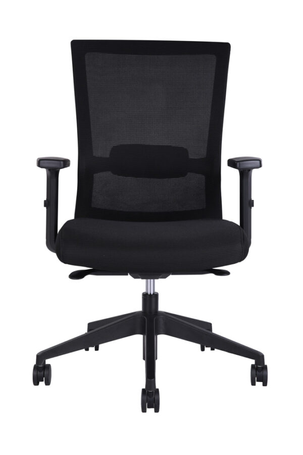 GOPS-W18MBK PORTLAND Series Mesh Chair – Medium Back
