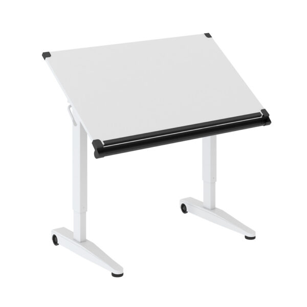 VERSARISE Pneumatic Height Adjustable Flip Drawing/Drafting Table GOPJI-GT-DW-1-ABWH - Image 8