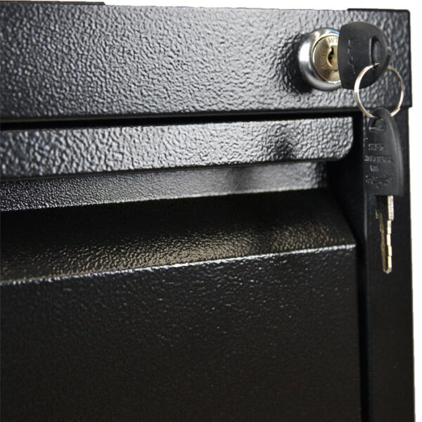 3 Drawer Metal Filing Cabinet - Image 4