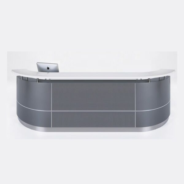 EXECUTIVE RECEPTION COUNTER (C-Shaped) GOP-EXECUTIVE-C