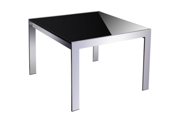FORZA SQUARE COFFEE TABLE GOPJ-CT06GLSBK/WH