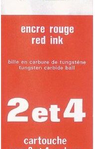 Bic Pen refill Red To Suit 4 Colour Pen