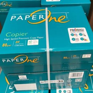 Paperone Green A4 White 80gsm Premium Copy Paper Box of 5 Reams PEFC Certified