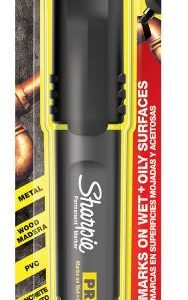 MARKER SHARPIE PRO PERMANENT CHISEL BLACK SINGLE PACK 1