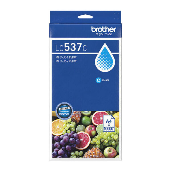 Independent Office Solutions - Brother LC-537 Cyan Ink Cart Brother LC-537 Cyan Ink Cart