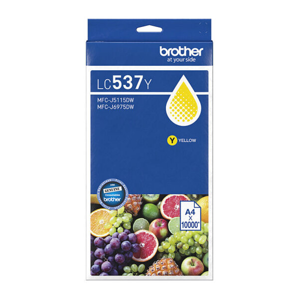 Independent Office Solutions - Brother LC-537 Yel Ink Cart Brother LC-537 Yel Ink Cart