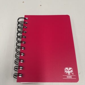 SPIRAX KODE A6 P962 NOTEBOOK PINK 400 PAGES HARDCOVER LAST X 4 IN STOCK