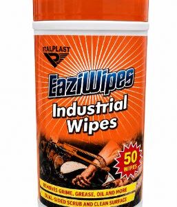 Eaziwipes Industrial Disposable Tub 60 Removes Grease Grime & Oil